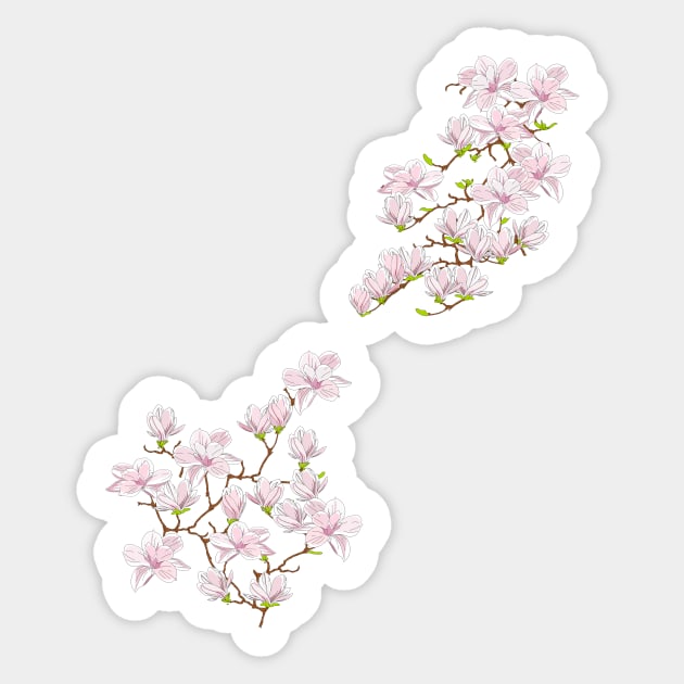 Magnolia, meet Sticker by denip